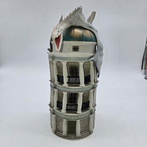 Harry Potter Diagon Alley Gringotts Bank Dragon PVC Figure Coin Bank